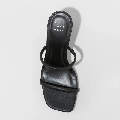 Women's Cass Square Toe Heels - A New Day™ Lime Green 4 Women's Cass Square Toe Heels - A New Day™ Lime Green - Image 2