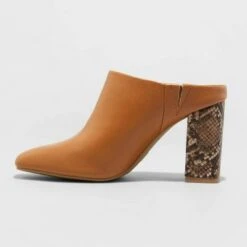 Women's Paula Mule Heels - A New Dayâ„¢ Cognac