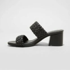 Women's Fiona Heels - A New Day™ Black