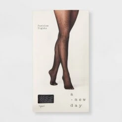 Women's Sheer Rib Tights - A New Dayâ„¢ Black