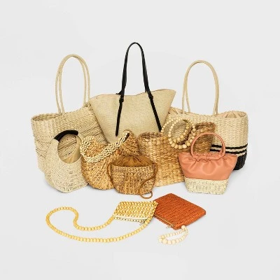 Straw Bag Collection - A New Day™ 3 Straw Bag Collection - A New Day™