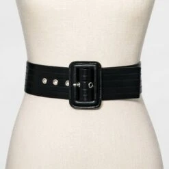 Women's Quilted Wide Belt - A New Day™