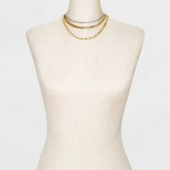 Chain Necklace Set 3pc - A New Dayâ„¢ Rust