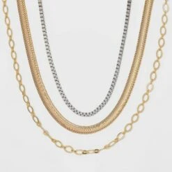 Chain Necklace Set 3pc - A New Day™ Rust 12 Chain Necklace Set 3pc - A New Day™ Rust -A New Day popular shop unnamed file 2855