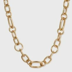 Multi Link Chain Necklace - A New Day™ Gold -A New Day popular shop unnamed file 2885