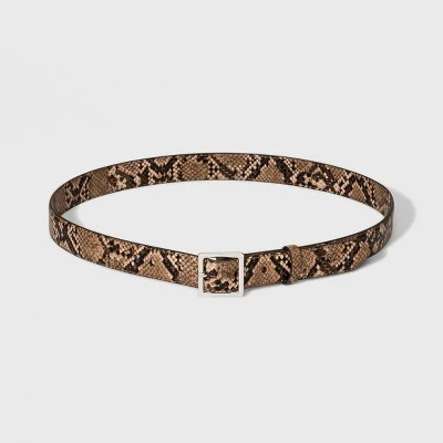 Women's Skinny Exotic Snake Belt - A New Day™ Snake 7 Women's Skinny Exotic Snake Belt - A New Day™ Snake - Image 5