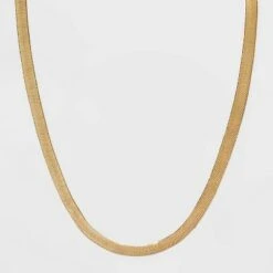 Herringbone Chain Necklace - A New Day™ Gold 7 Herringbone Chain Necklace - A New Day™ Gold -A New Day popular shop unnamed file 2902