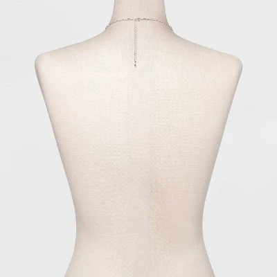 16" Paperclip Chain Necklace - A New Day™ Silver 4 16" Paperclip Chain Necklace - A New Day™ Silver - Image 2