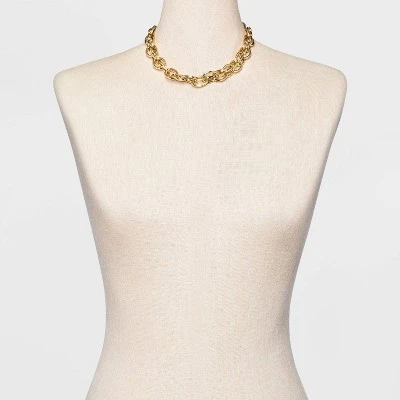 Rope Chain Necklace - A New Day™ Gold 3 Rope Chain Necklace - A New Day™ Gold