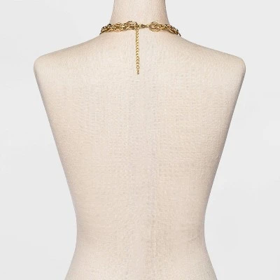 Rope Chain Necklace - A New Day™ Gold 4 Rope Chain Necklace - A New Day™ Gold - Image 2