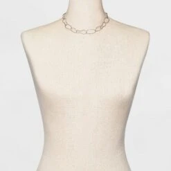 Abstract Link Chain Necklace - A New Dayâ„¢ Gold