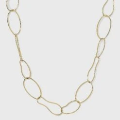 Abstract Link Chain Necklace - A New Day™ Gold 12 Abstract Link Chain Necklace - A New Day™ Gold -A New Day popular shop unnamed file 2934