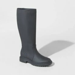 Women's Judy Lug Soled Tall Boots - A New Day™ Black -A New Day popular shop unnamed file 297