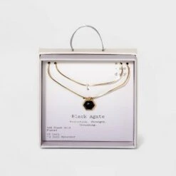 Silver Plated Layered Gold Necklace - A New Day™ Strawberry Quartz 17 Silver Plated Layered Gold Necklace - A New Day™ Strawberry Quartz -A New Day popular shop unnamed file 3076