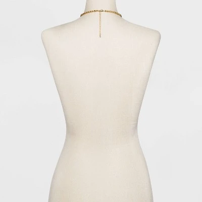 Gold Twisted Chain Necklace - A New Day™ Gold 4 Gold Twisted Chain Necklace - A New Day™ Gold - Image 2