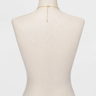 Filigree and Tassel Long Statement Necklace - A New Day™ Gold 4 Filigree and Tassel Long Statement Necklace - A New Day™ Gold - Image 2