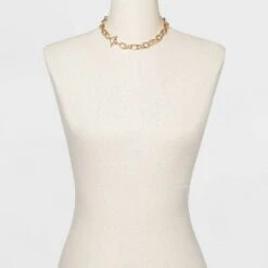 Toggle Chain Necklace - A New Day™ Gold