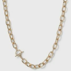 Toggle Chain Necklace - A New Day™ Gold -A New Day popular shop unnamed file 3199