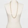 Long Metal Chain Link Necklace - A New Day™ Gold -A New Day popular shop unnamed file 3217