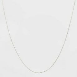 Sterling Silver Diamond Cut Link Chain Necklace - A New Day™ Silver 5 Sterling Silver Diamond Cut Link Chain Necklace - A New Day™ Silver -A New Day popular shop unnamed file 3259