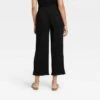 Women's High-Rise Wide Leg Ribbed Ankle Pants - A New Day™ -A New Day popular shop unnamed file 3295