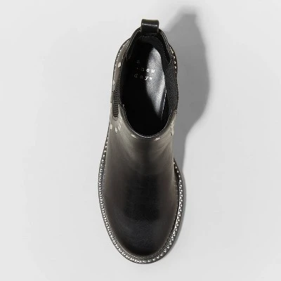 Women's Sasha Studded Chelsea Boots - A New Day™ Black 4 Women's Sasha Studded Chelsea Boots - A New Day™ Black - Image 2