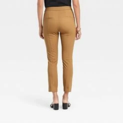 Women's High-Rise Zip-Front Skinny Ankle Pants - A New Day™