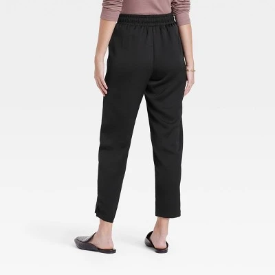 Women's High-Rise Slim Straight Ankle Jogger Pants - A New Day™ 3 Women's High-Rise Slim Straight Ankle Jogger Pants - A New Day™
