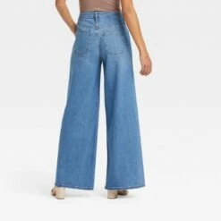 Women's High-Rise Wide Leg Jeans - A New Day™