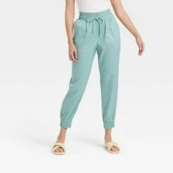 Women's High-Rise Woven Ankle Jogger Pants - A New Day™ 8 Women's High-Rise Woven Ankle Jogger Pants - A New Day™ -A New Day popular shop unnamed file 3378