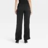 Women's High-Rise Wide Leg Satin Pull-On Pants - A New Day™ -A New Day popular shop unnamed file 3388