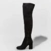 Women's Tonya Heeled Over the Knee Boots - A New Day™ Taupe -A New Day popular shop unnamed file 342