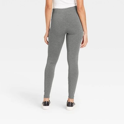 Women's High-Waisted Ankle Leggings - A New Day™ Gray 3 Women's High-Waisted Ankle Leggings - A New Day™ Gray