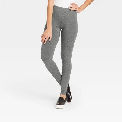 Women's High-Waisted Ankle Leggings - A New Day™ Gray 5 Women's High-Waisted Ankle Leggings - A New Day™ Gray - Image 3