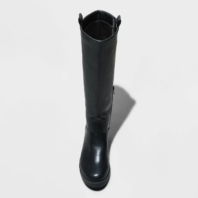 Women's Ansley Knee High Boots - A New Day™ Black 4 Women's Ansley Knee High Boots - A New Day™ Black - Image 2