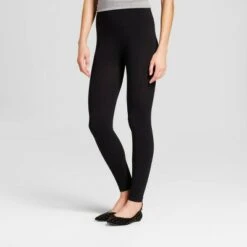Women's High Waist Cotton Blend Seamless Leggings - A New Day™ Gray -A New Day popular shop unnamed file 3486