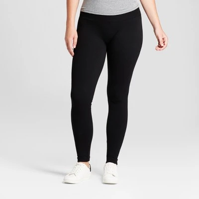 Women's Twill Seamless High Waist Leggings - A New Day™ Heather Gray 4 Women's Twill Seamless High Waist Leggings - A New Day™ Heather Gray - Image 2