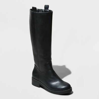 Women's Ansley Knee High Boots - A New Day™ Black 6 Women's Ansley Knee High Boots - A New Day™ Black - Image 4