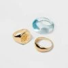 Mixed Organic and Hammered Ring Set 3pc - A New Day™ Gold 7 2 Mixed Organic and Hammered Ring Set 3pc - A New Day™ Gold 7 -A New Day popular shop unnamed file 3518