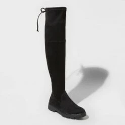 Women's Saoirse Over the Knee Boots - A New Day™ Black -A New Day popular shop unnamed file 355