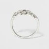 Silver Plated Leaf Bypass Ring - A New Day™ Silver -A New Day popular shop unnamed file 3552