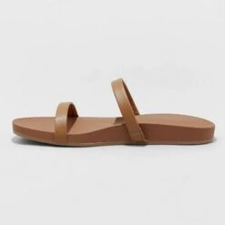 Women's Nadine Skinny Strap Sandals - A New Day™ Opal