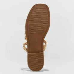 Women's Hollis Embellished Slide Sandals - A New Day™ Off-white 9 Women's Hollis Embellished Slide Sandals - A New Day™ Off-white -A New Day popular shop unnamed file 3630