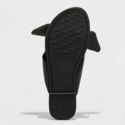 Women's Adley Bow Flip Flop Sandals - A New Day™ Black -A New Day popular shop unnamed file 3650