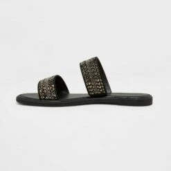 Women's Kersha Embellished Slide Sandals - A New Day™ Rose Gold