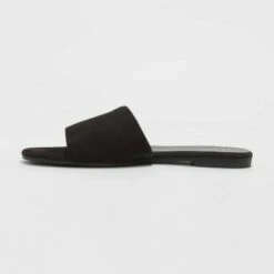 Women's Heidi Slide Sandals - A New Day™ Black