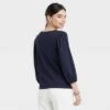 Women's Puff 3/4 Sleeve V-Neck Front Ruched Top - A New Day™ 1 Women's Puff 3/4 Sleeve V-Neck Front Ruched Top - A New Day™ -A New Day popular shop unnamed file 3760