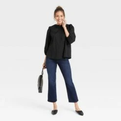 Women's Puff 3/4 Sleeve Blouse - A New Day™ 7 Women's Puff 3/4 Sleeve Blouse - A New Day™ -A New Day popular shop unnamed file 3800