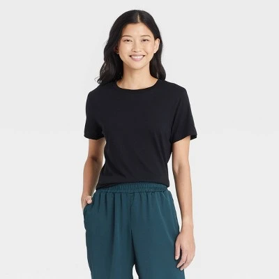 Women's Short Sleeve Slim Fit 2pk Bundle T-Shirt - A New Day™ 3 Women's Short Sleeve Slim Fit 2pk Bundle T-Shirt - A New Day™