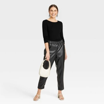 Women's Long Sleeve Ribbed T-Shirt - A New Day™ 4 Women's Long Sleeve Ribbed T-Shirt - A New Day™ - Image 2